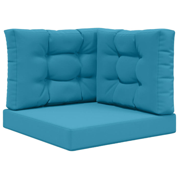 Perna pentru canapea de exterior 3 pcs Albastru regal Poliester - WALTI WALTI
