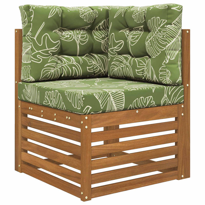 Perna pentru canapea de exterior 3 pcs Design cu frunze - WALTI WALTI
