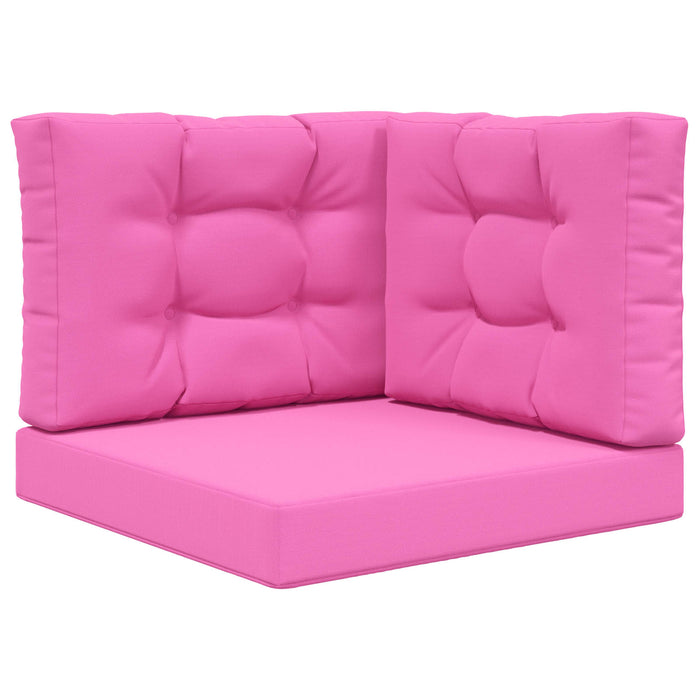 Perna pentru canapea de exterior 3 pcs Roz Poliester - WALTI WALTI