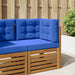 Perna pentru canapea de exterior 3 pcs Turcoaz Poliester - WALTI WALTI