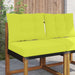 Perna pentru canapea de exterior 2 pcs Verde Poliester - WALTI WALTI