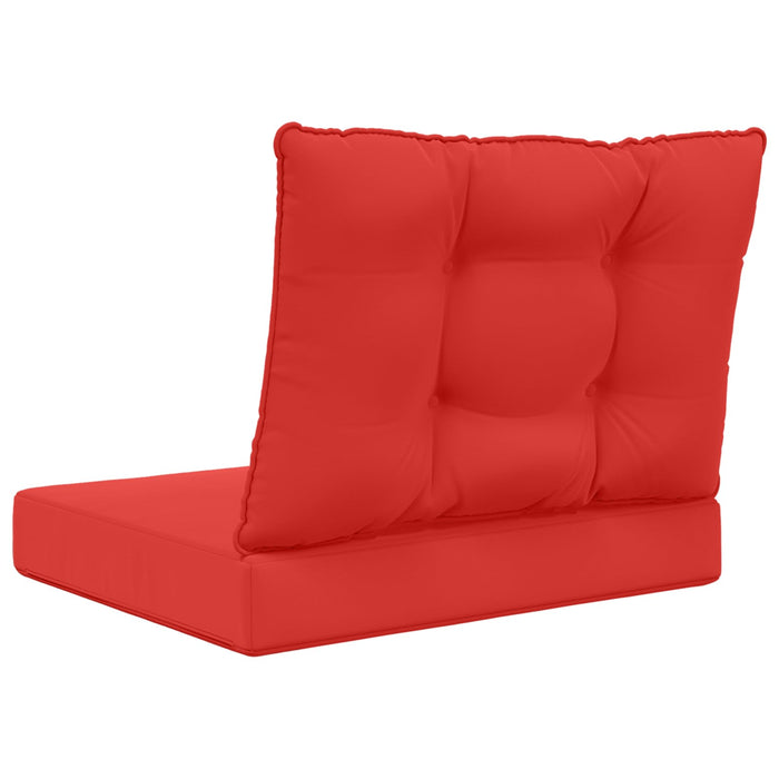 Perna pentru canapea de exterior 2 pcs Roșu Poliester - WALTI WALTI