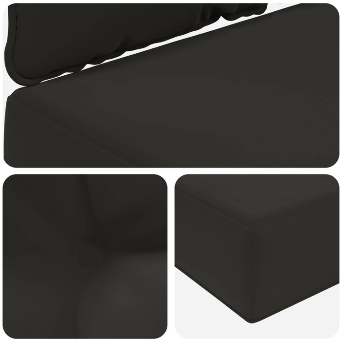 Perna pentru canapea de exterior 2 pcs Negru Poliester - WALTI WALTI