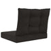 Perna pentru canapea de exterior 2 pcs Negru Poliester - WALTI WALTI