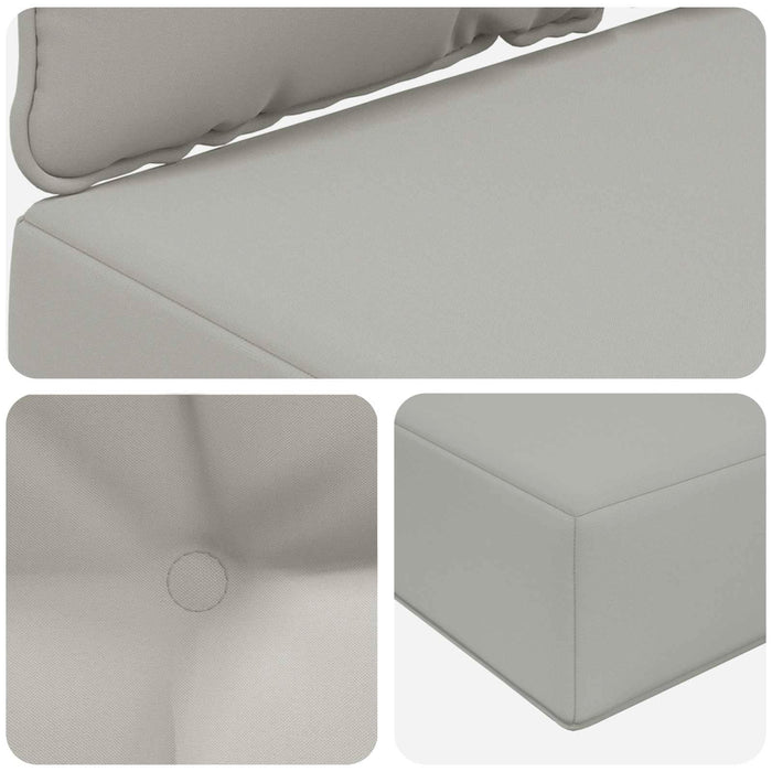 Perna pentru canapea de exterior 3 pcs Gri Poliester - WALTI WALTI