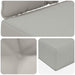 Perna pentru canapea de exterior 3 pcs Gri Poliester - WALTI WALTI