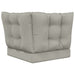 Perna pentru canapea de exterior 3 pcs Gri Poliester - WALTI WALTI