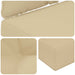 Perna pentru canapea de exterior 3 pcs Bej Poliester - WALTI WALTI