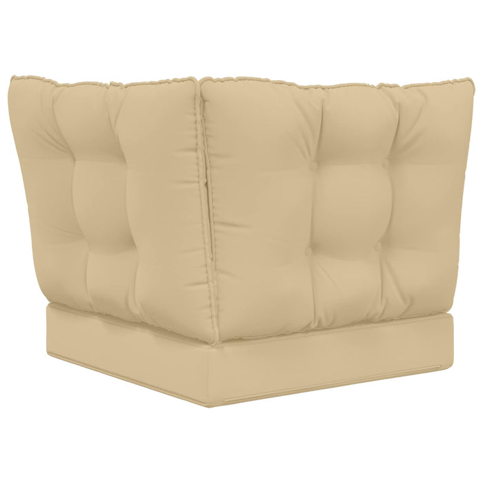 Perna pentru canapea de exterior 3 pcs Bej Poliester - WALTI WALTI