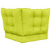 Perna pentru canapea de exterior 3 pcs Verde Poliester - WALTI WALTI