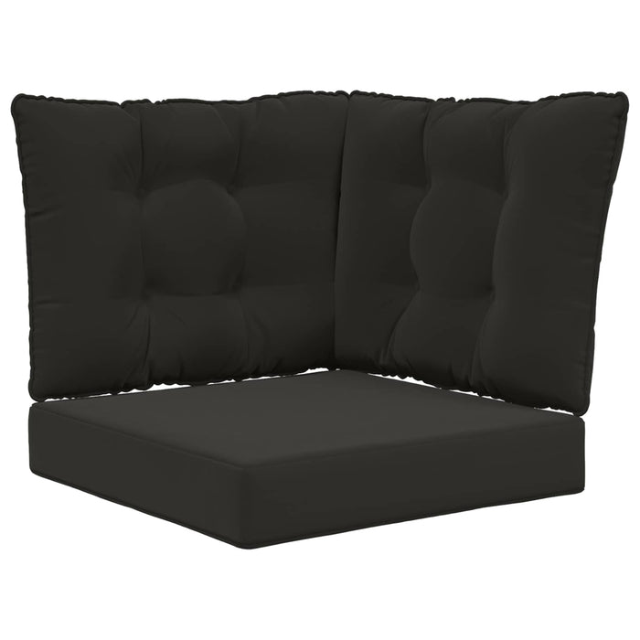 Perna pentru canapea de exterior 3 pcs Negru Poliester - WALTI WALTI
