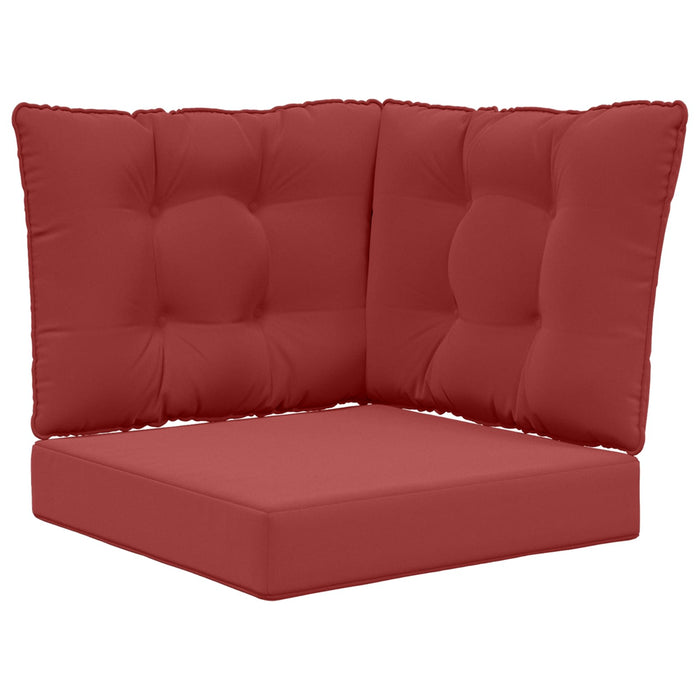 Perna pentru canapea de exterior 3 pcs bordo Poliester - WALTI WALTI