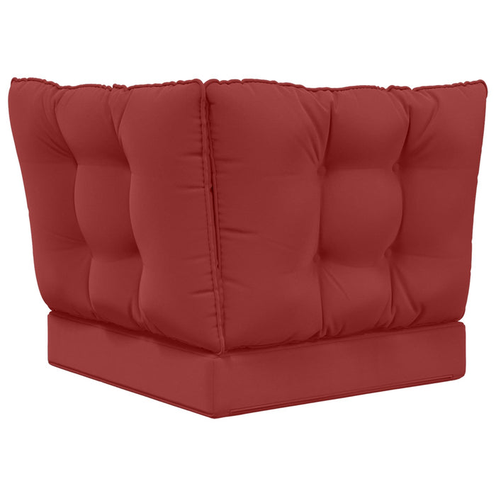 Perna pentru canapea de exterior 3 pcs bordo Poliester - WALTI WALTI
