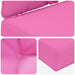 Perna pentru canapea de exterior 3 pcs Roz Poliester - WALTI WALTI