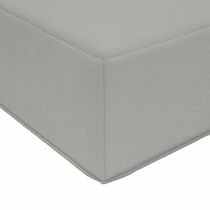 Perna pentru canapea de exterior Gri 80 x 80 x 8 cm Poliester - WALTI WALTI