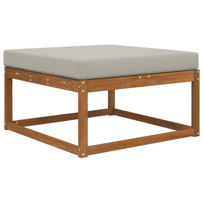 Perna pentru canapea de exterior Gri 80 x 80 x 8 cm Poliester - WALTI WALTI
