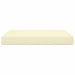 Perna pentru canapea de exterior Crem 80 x 80 x 8 cm Poliester - WALTI WALTI
