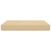 Perna pentru canapea de exterior Bej 80 x 80 x 8 cm Poliester - WALTI WALTI