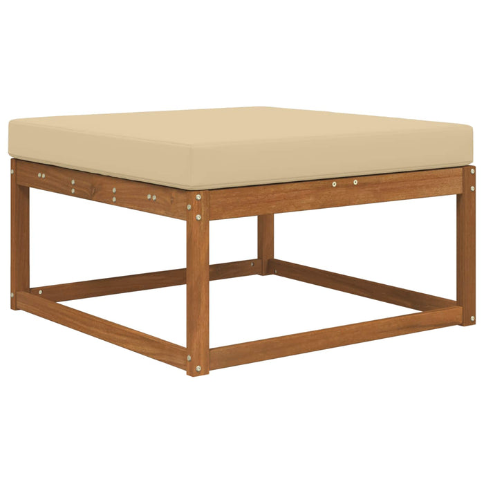 Perna pentru canapea de exterior Bej 80 x 80 x 8 cm Poliester - WALTI WALTI