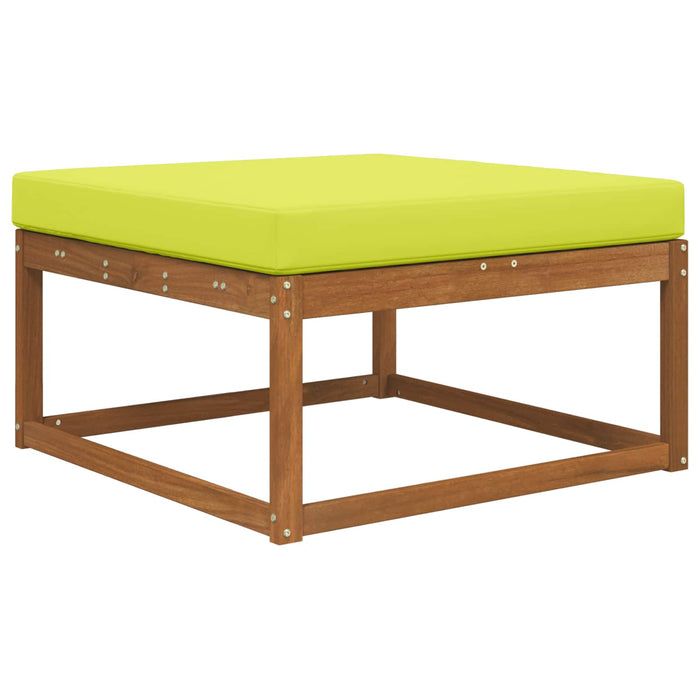 Perna pentru canapea de exterior Verde 80 x 80 x 8 cm Poliester - WALTI WALTI