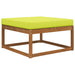 Perna pentru canapea de exterior Verde 80 x 80 x 8 cm Poliester - WALTI WALTI