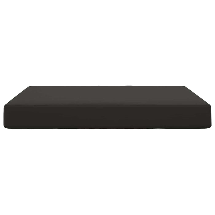 Perna pentru canapea de exterior Negru 80 x 80 x 8 cm Poliester - WALTI WALTI