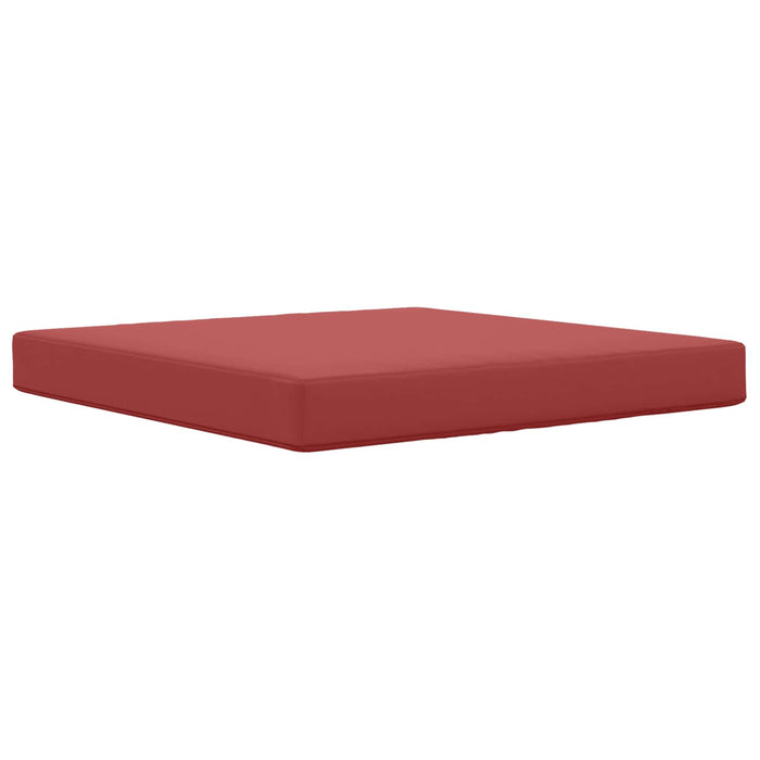 Perna pentru canapea de exterior bordo 80 x 80 x 8 cm Poliester - WALTI WALTI