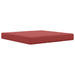 Perna pentru canapea de exterior bordo 80 x 80 x 8 cm Poliester - WALTI WALTI