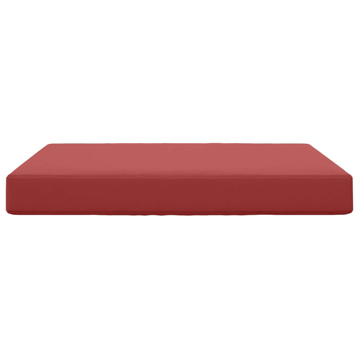 Perna pentru canapea de exterior bordo 80 x 80 x 8 cm Poliester - WALTI WALTI