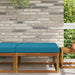 Perna pentru canapea de exterior Albastru regal 80 x 80 x 8 cm - WALTI WALTI