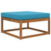 Perna pentru canapea de exterior Albastru regal 80 x 80 x 8 cm - WALTI WALTI