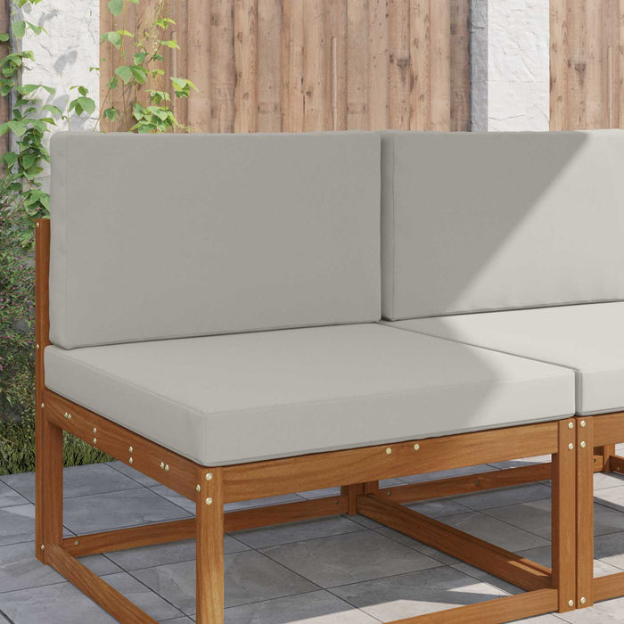 Perna pentru canapea de exterior 2 pcs Gri Poliester - WALTI WALTI