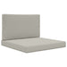 Perna pentru canapea de exterior 2 pcs Gri Poliester - WALTI WALTI