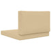 Perna pentru canapea de exterior 2 pcs Bej Poliester - WALTI WALTI