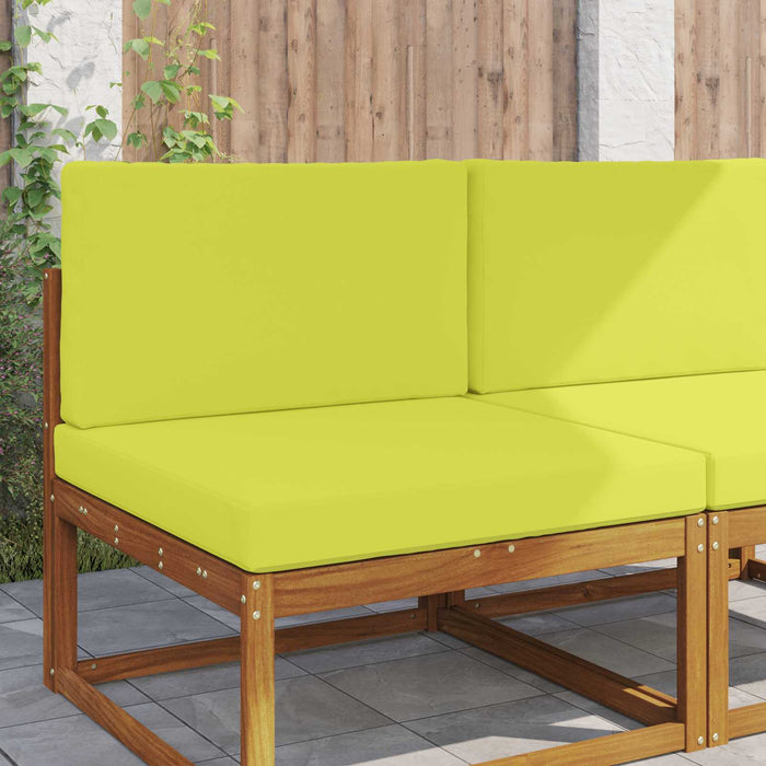 Perna pentru canapea de exterior 2 pcs Verde Poliester - WALTI WALTI