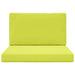 Perna pentru canapea de exterior 2 pcs Verde Poliester - WALTI WALTI