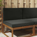 Perna pentru canapea de exterior 2 pcs Negru Poliester - WALTI WALTI