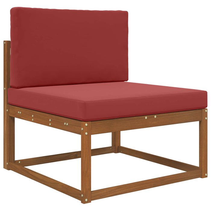 Perna pentru canapea de exterior 2 pcs bordo Poliester - WALTI WALTI