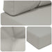 Perna pentru canapea de exterior 2 pcs Gri Poliester - WALTI WALTI