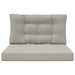 Perna pentru canapea de exterior 2 pcs Gri Poliester - WALTI WALTI