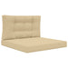 Perna pentru canapea de exterior 2 pcs Bej Poliester - WALTI WALTI