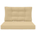 Perna pentru canapea de exterior 2 pcs Bej Poliester - WALTI WALTI