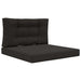 Perna pentru canapea de exterior 2 pcs Negru Poliester - WALTI WALTI