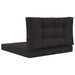 Perna pentru canapea de exterior 2 pcs Negru Poliester - WALTI WALTI