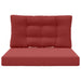 Perna pentru canapea de exterior 2 pcs bordo Poliester - WALTI WALTI
