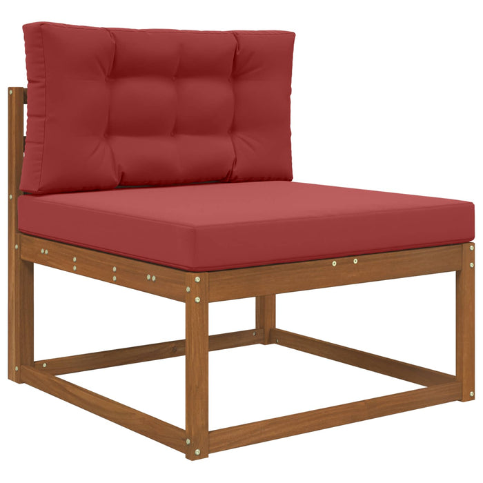 Perna pentru canapea de exterior 2 pcs bordo Poliester - WALTI WALTI