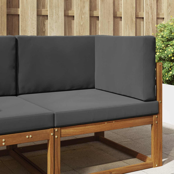 Perna pentru canapea de exterior 3 pcs Antracit Poliester - WALTI WALTI