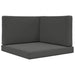 Perna pentru canapea de exterior 3 pcs Antracit Poliester - WALTI WALTI