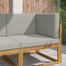 Perna pentru canapea de exterior 3 pcs Gri Poliester - WALTI WALTI