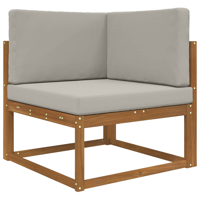 Perna pentru canapea de exterior 3 pcs Gri Poliester - WALTI WALTI